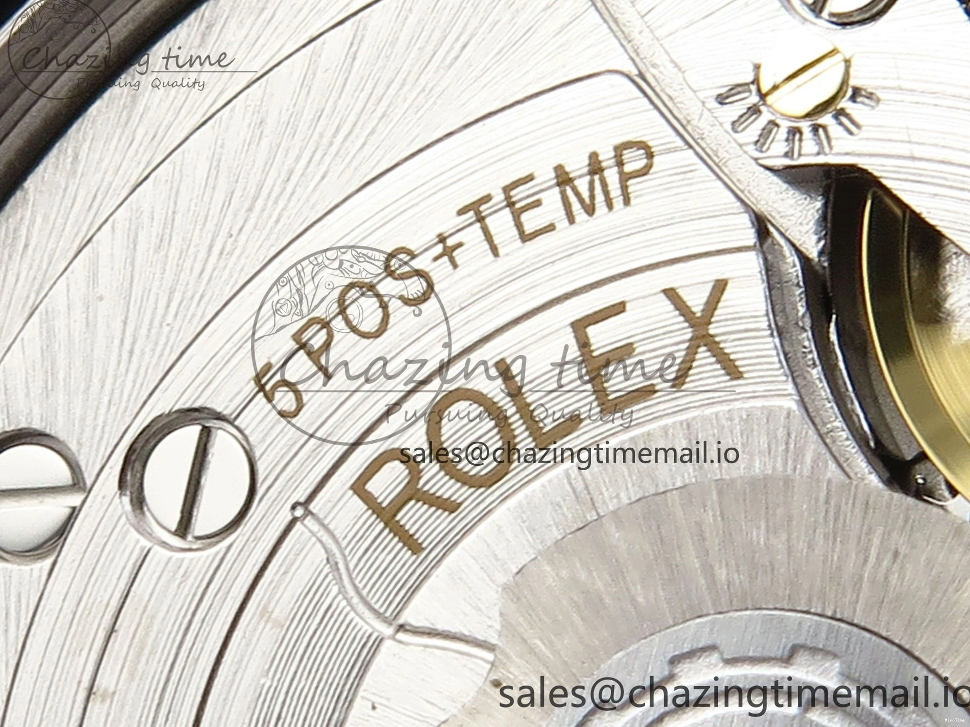 MiroTime 0418 SmartChoice DateJust 36 126233 EWEF Best Edition YG Stick Dial on SS YG Oyster Bracelet A 669